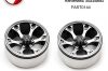 FASTRAX 1.9" HEAVY DUTY SPLIT 6-SPOKE ALLOY BEADLOCK WHEELS (X2) FAST0145
